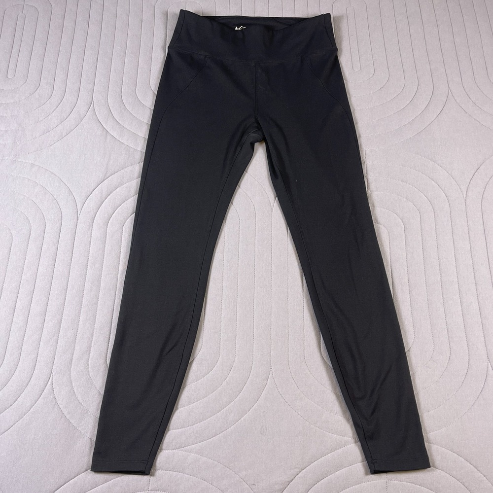 REI Co-op Compression Leggings Womens S Black Stretch Athletic Outdoor
